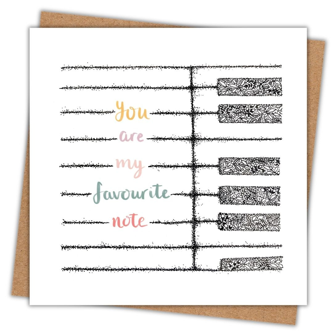 You are my Favourite Note