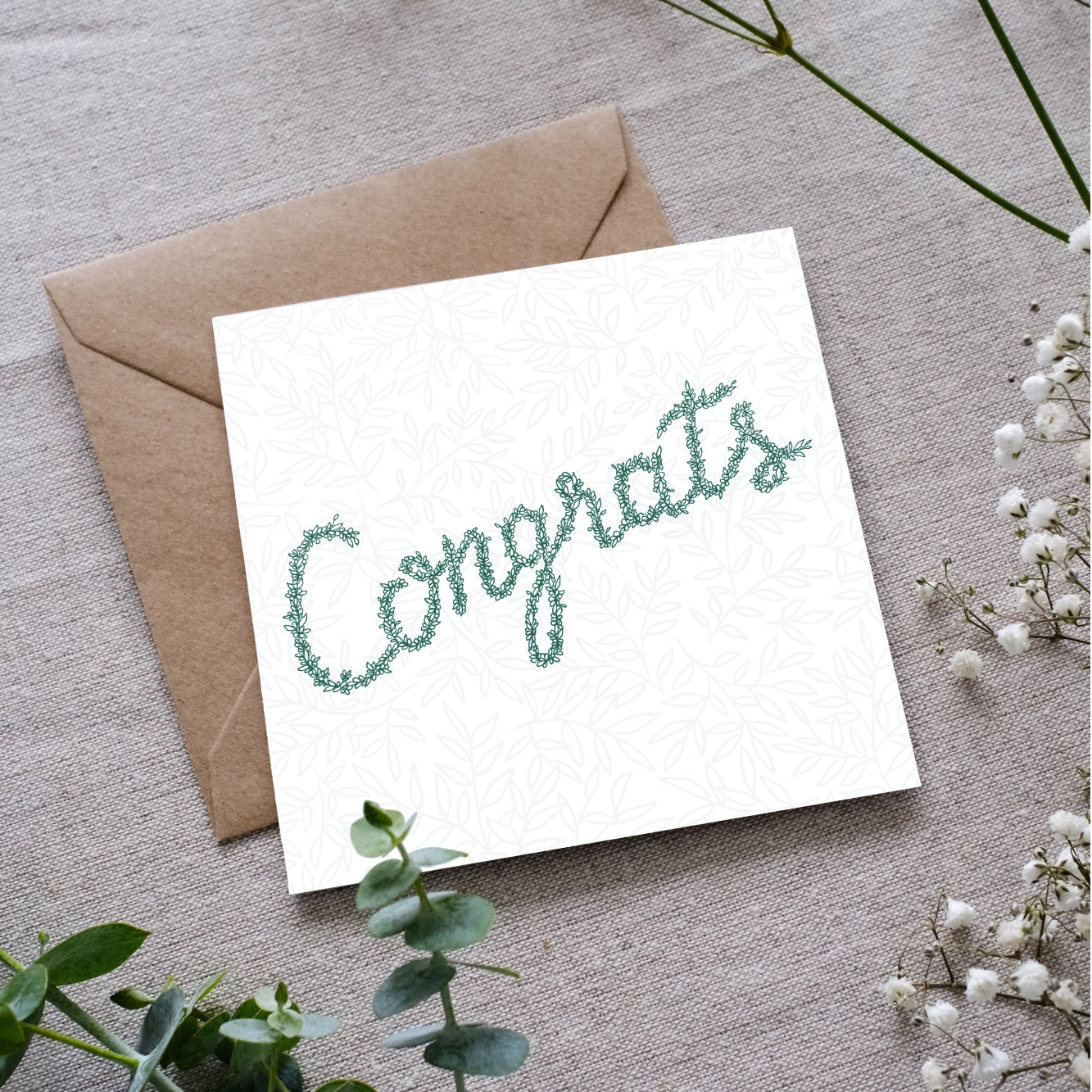 Congrats Card Una Heaney Art