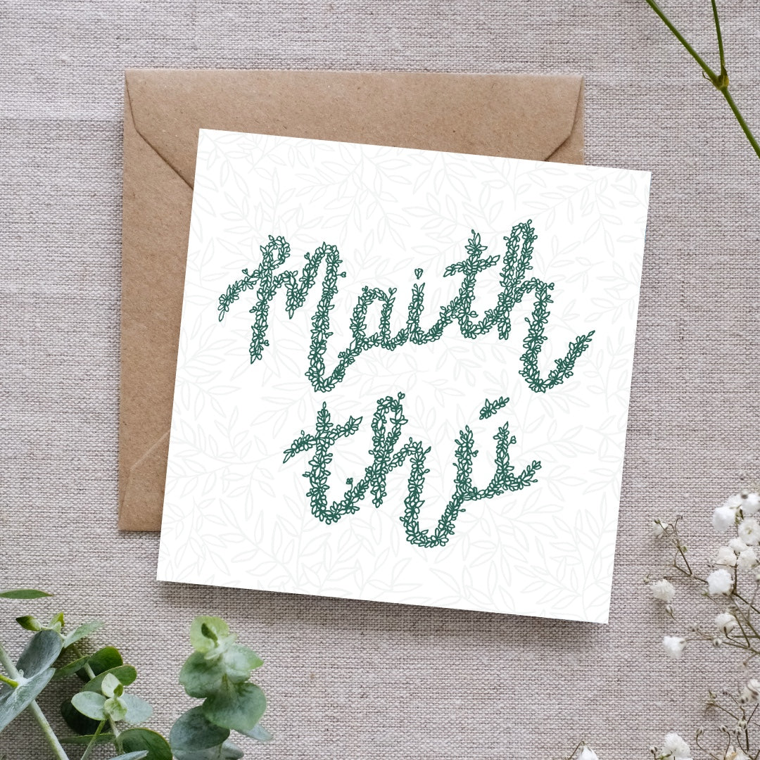 Maith Thú Card