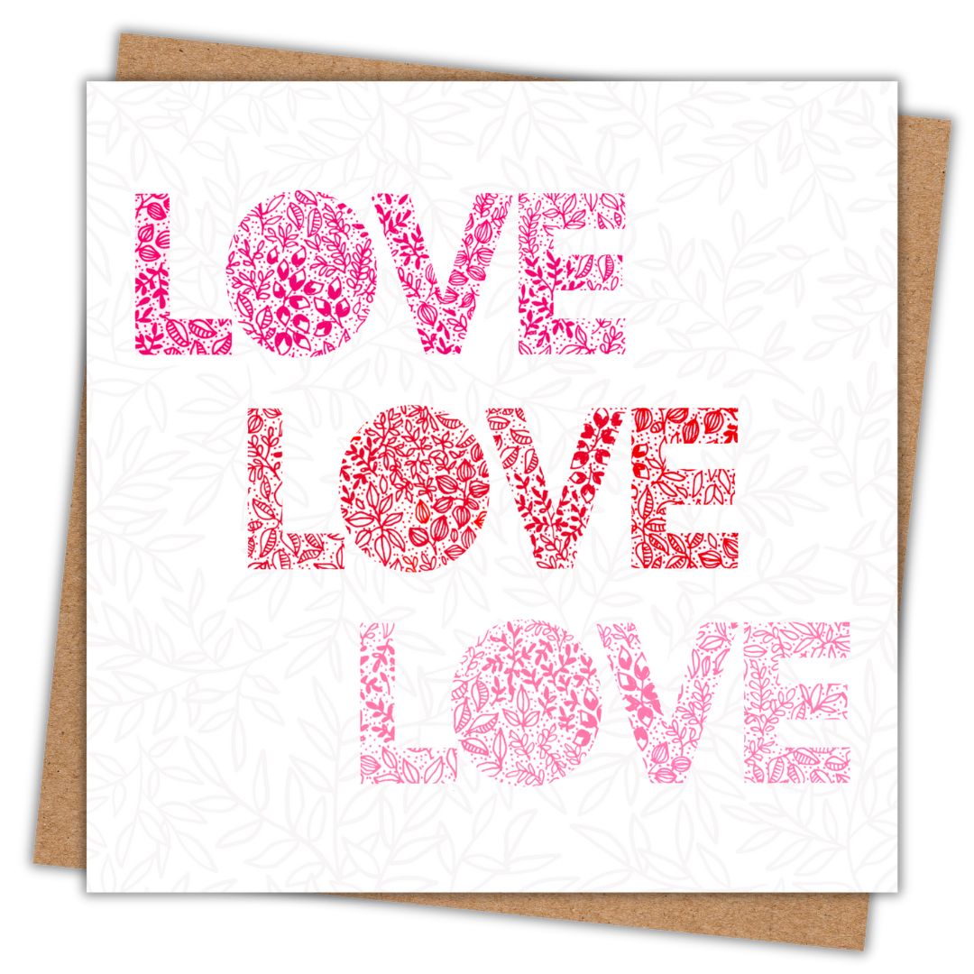 Love Love Love, Card Una Heaney Art