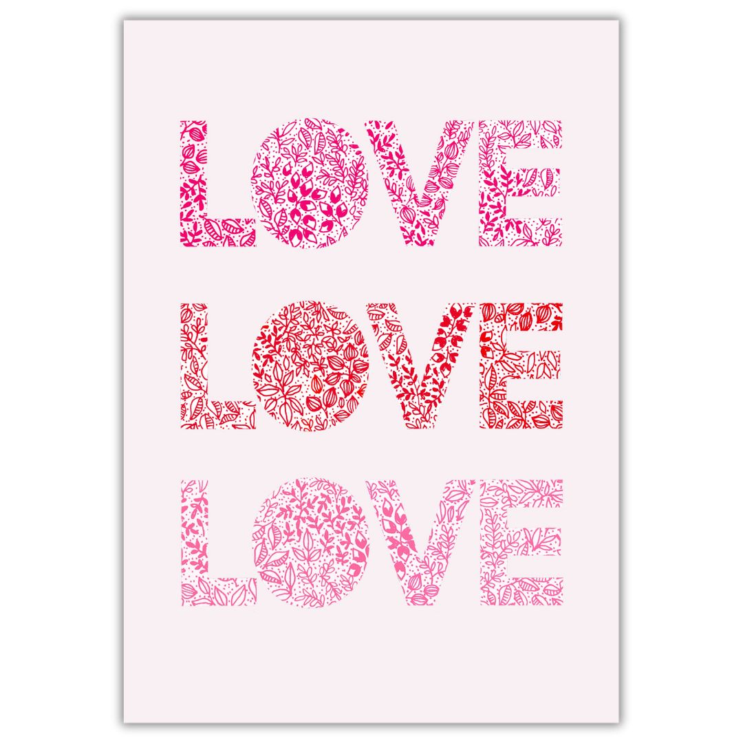 Love Love Love Una Heaney Art