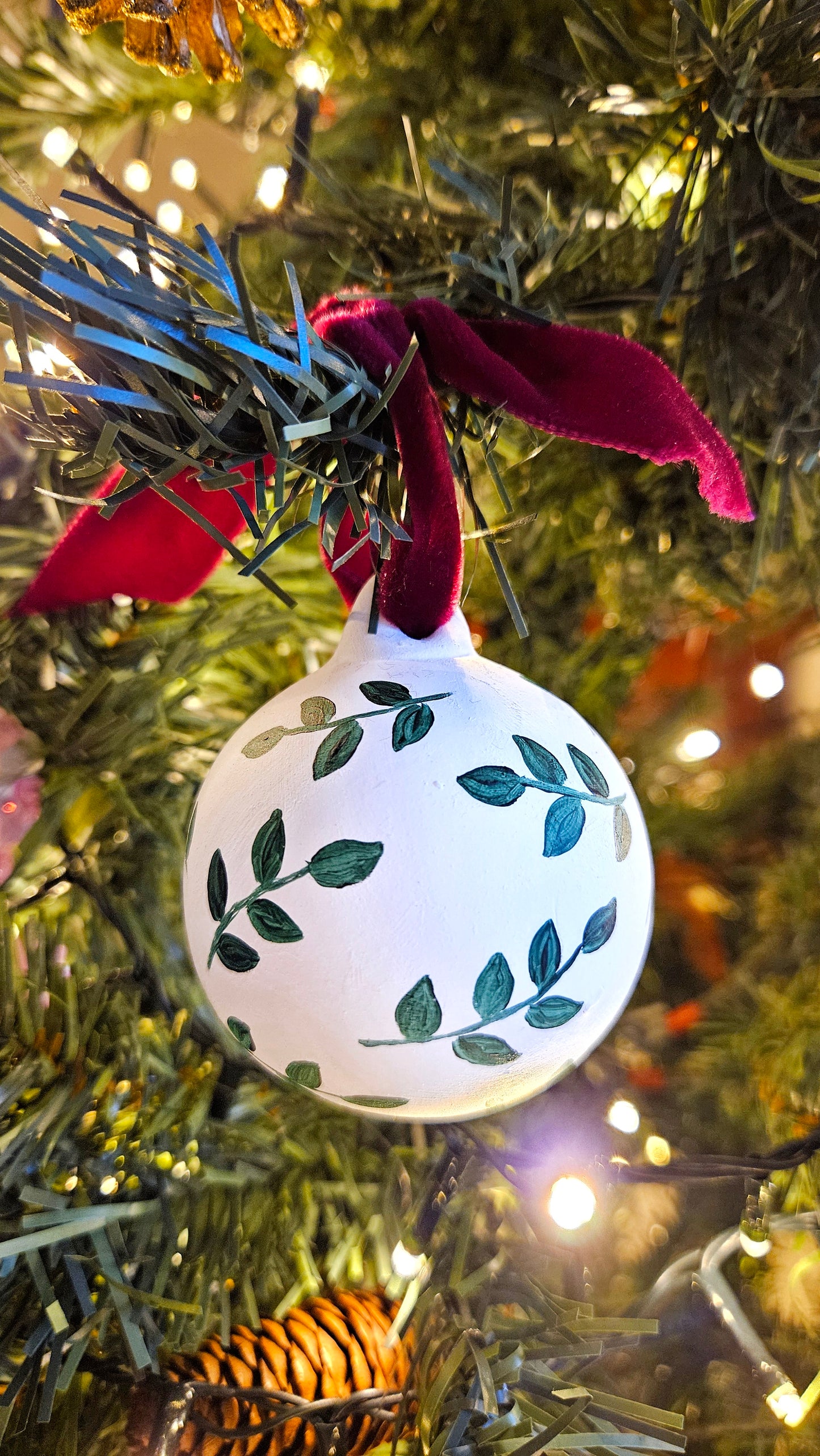 Bauble - Ceramic, hand-painted