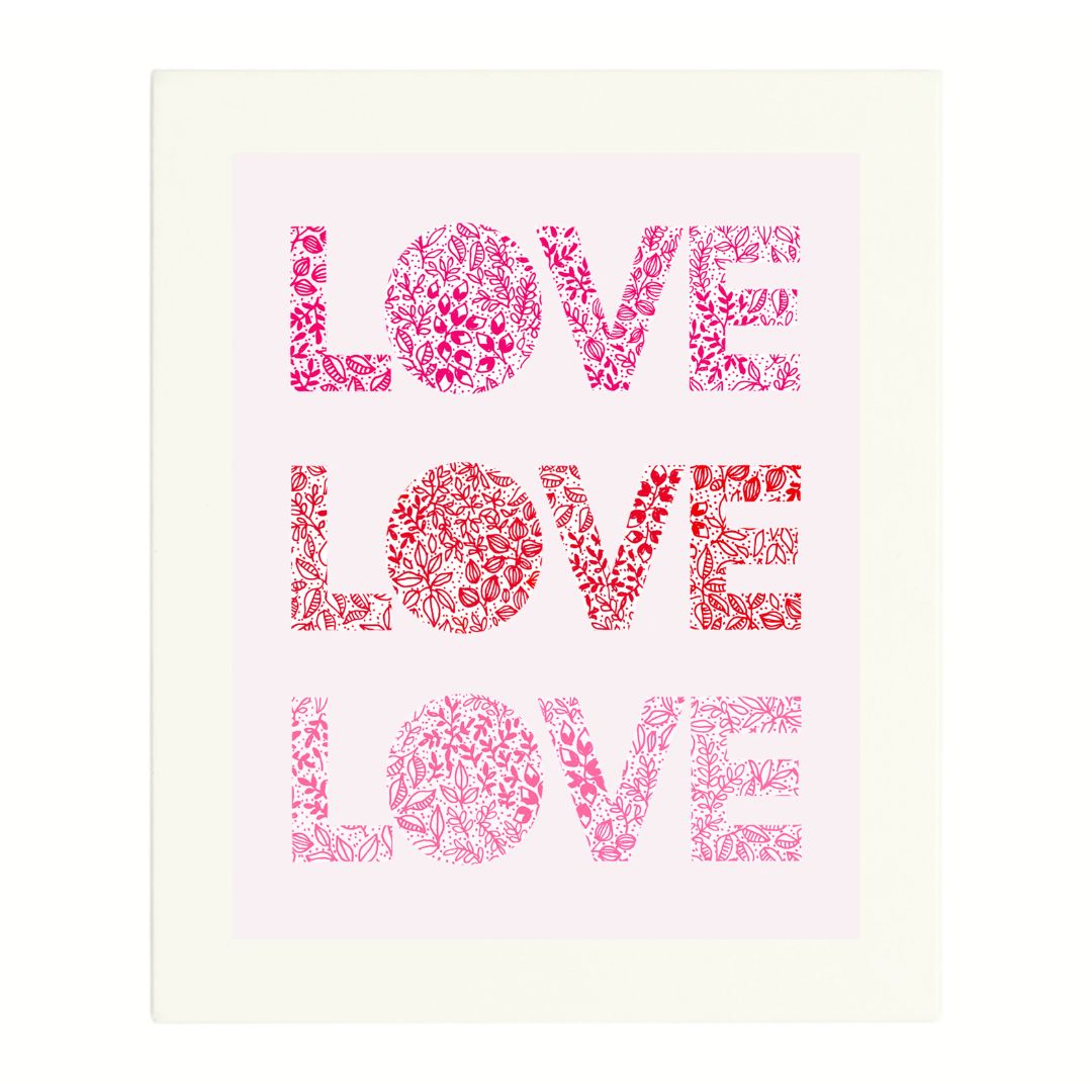 Love Love Love Una Heaney Art
