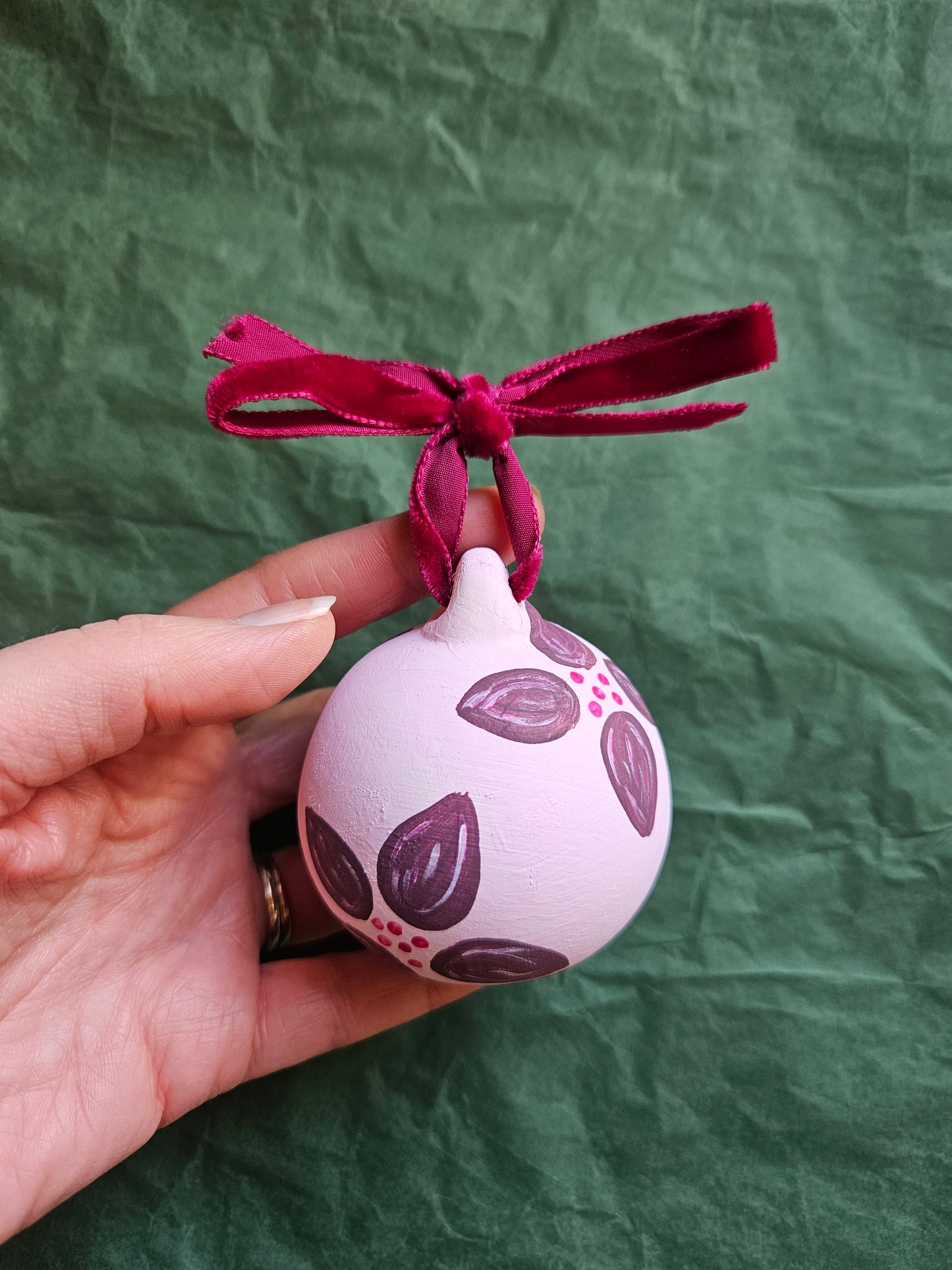 Ceramic Bauble - 4 colours