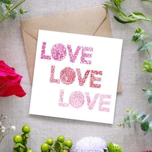 Love Love Love, Card