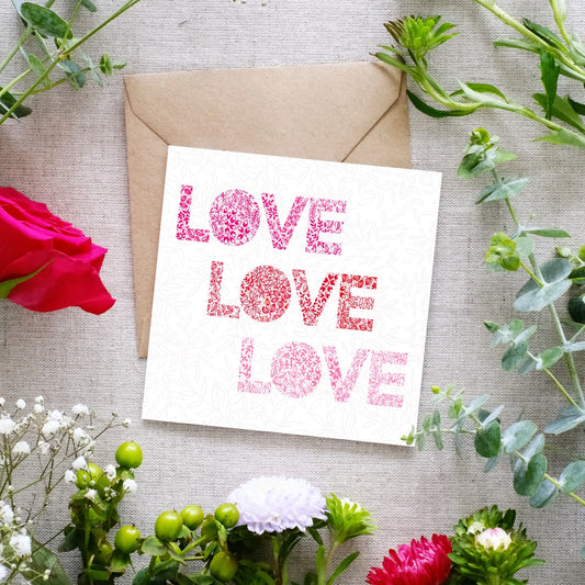 Love Love Love, Card