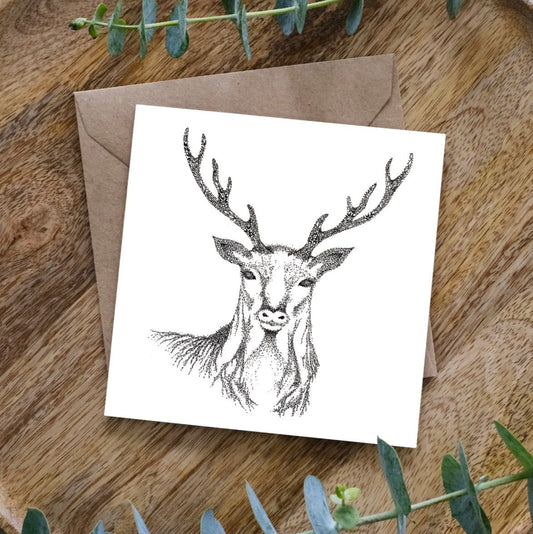 Reindeer Card