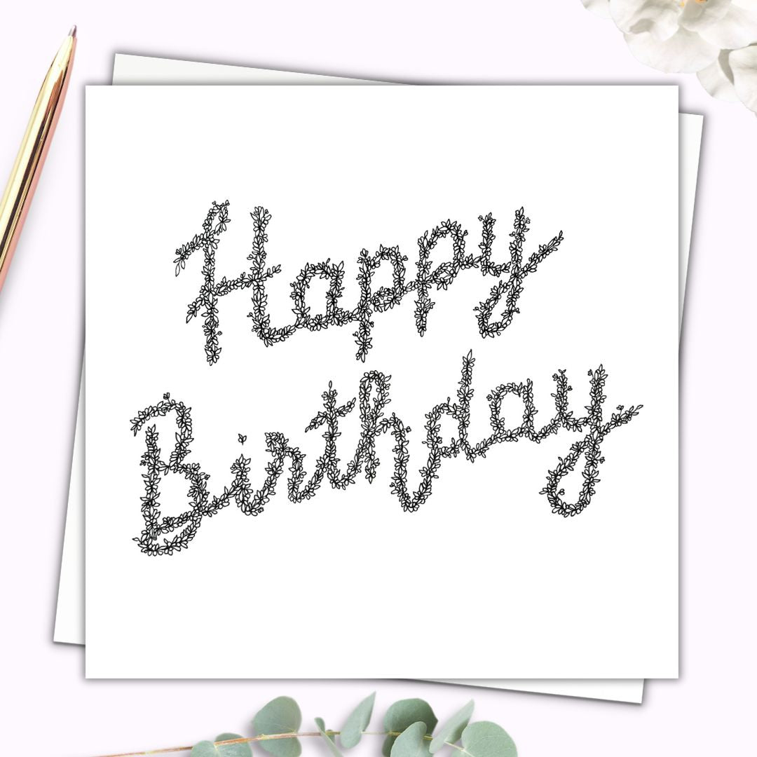 Happy Birthday Card