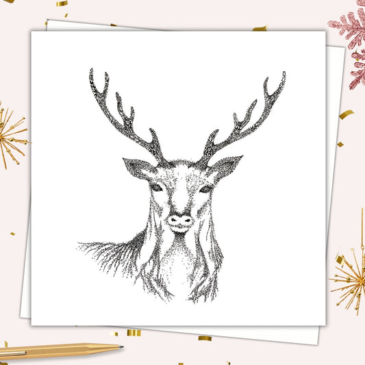 Reindeer Card