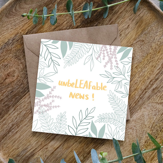 UnbeLEAFable news! Una Heaney Art